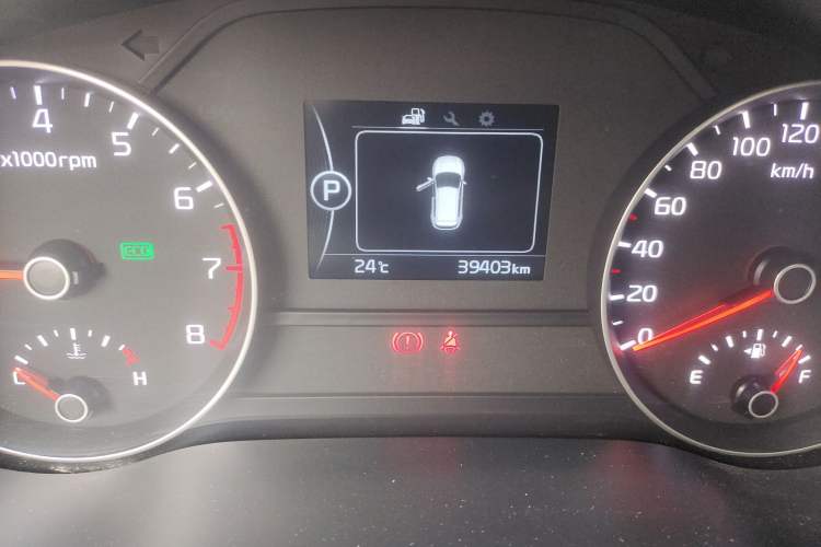 Used Kia KX5 2016 2.0L Automatic 2WD GLS Odometer Close Up