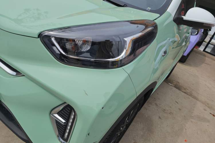 Used Chery QQ Little Ant 2023 251km True Love Edition Lithium Iron Phosphate Left Front Headlight