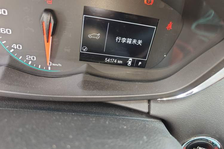 Used Chevrolet Trax 2017 1.4T Automatic Two-Wheel Drive Luxury Version Odometer Close Up