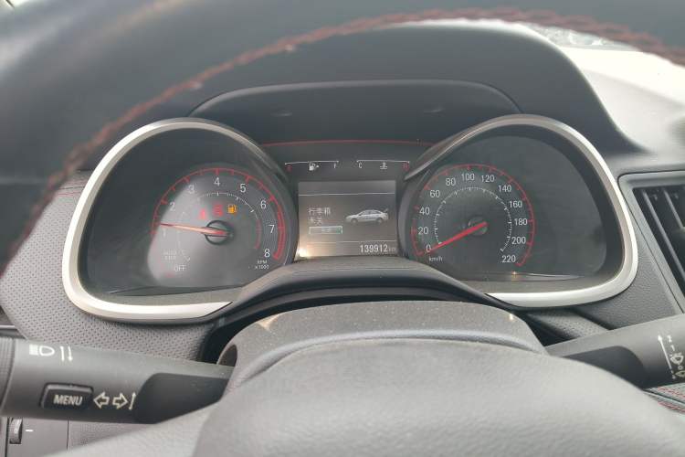 Used Chevrolet Monza 2019 RS 330T Automatic Comfort Edition China VI Standard Instrument Cluster