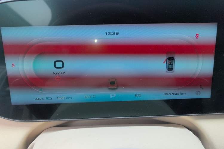 Used ORA Ballet Cat 2023 401 km Luxury Version Instrument Cluster