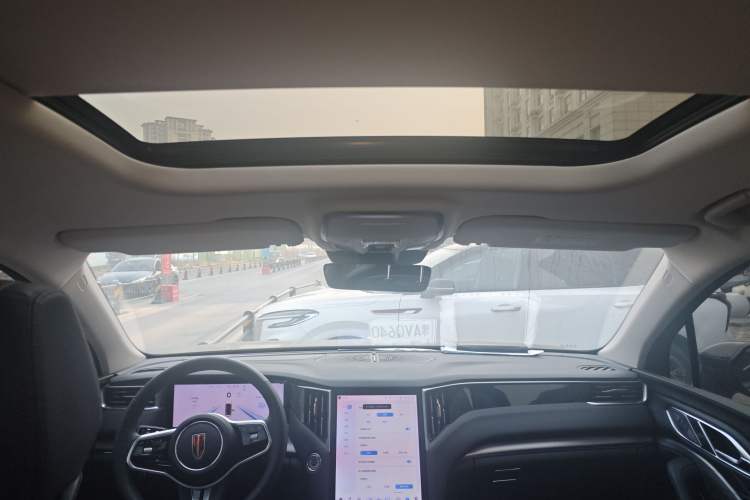 Used Hongqi HS7 PHEV 2024 2.0T PHEV Four-Wheel Drive Flagship Edition 7 Seats
