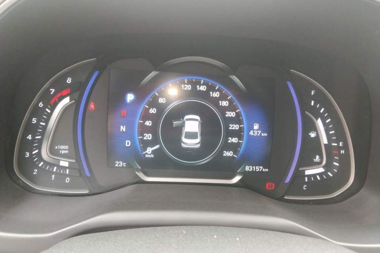 Used Hyundai Elantra (6th Generation / Lingdong) 2019 1.4T Dual-Clutch Xuan Dong · Dynamic Model Instrument Cluster