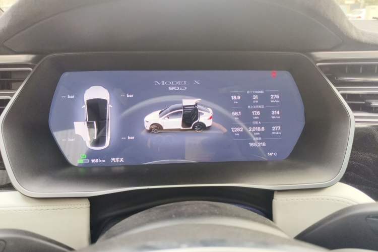 Used Tesla Model X 2016 X 90D Instrument Cluster