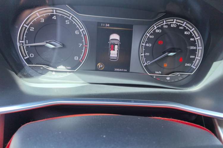 Used Geely Auto Coolray 2020 PRO 240T DCT Hunter Odometer Close Up