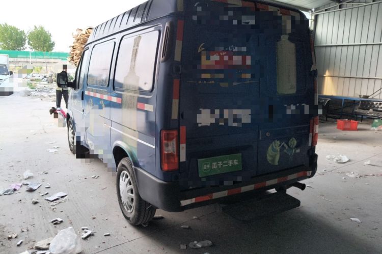 Used JMC Transit 2019 2.8T Commercial Version Short Wheelbase Mid-Roof 3-Seater China VI Standard JX493