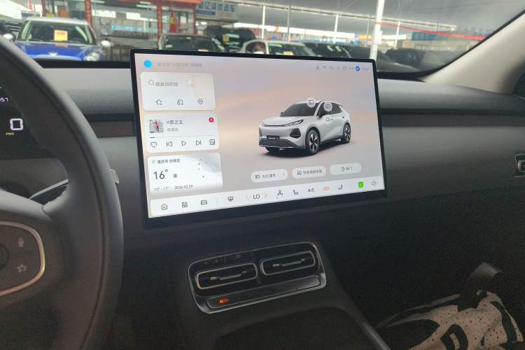 Used CHANGAN NEVO Q05 2026 Model 506 Max Audio And AC Panel