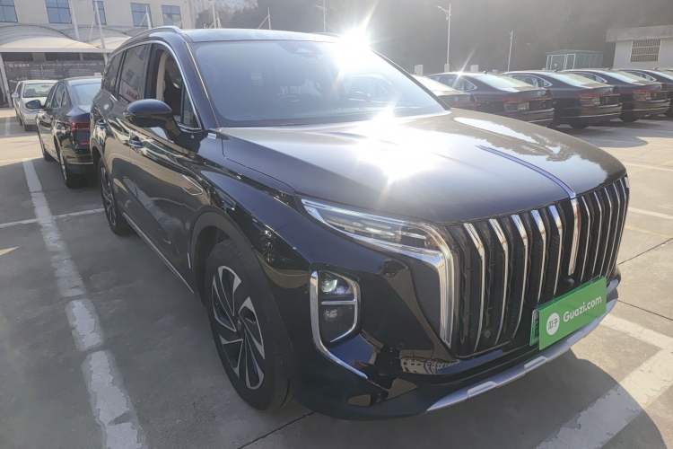 Used Hongqi HS7 PHEV 2024 2.0T PHEV Four-Wheel Drive Flagship Edition 6 Seats Exterior 1