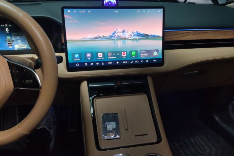 Used Hima AITO M5 2024 Extended-Range Max RS Four-Wheel Drive Advanced Intelligent Driving Version Audio And AC Panel