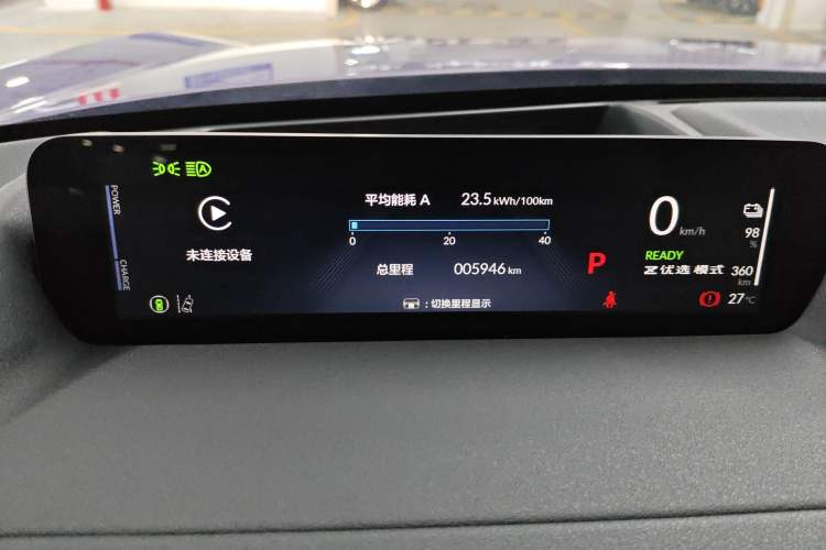 Used Honda P7 2025 Four-Wheel Drive Long-Range Max Instrument Cluster