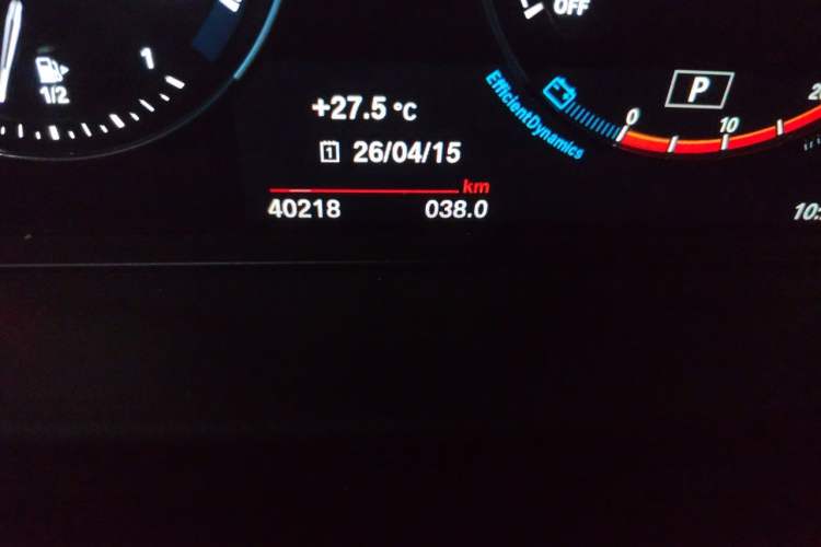 Used BMW 1 Series 2021 Restyled 125i M Sport Night Edition Odometer Close Up