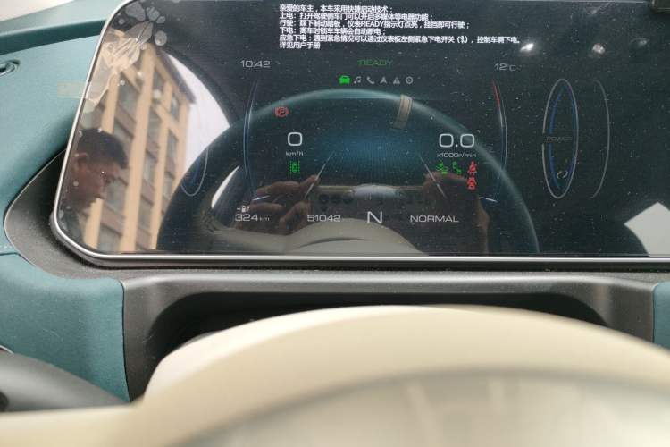 Used ORA Good Cat 2021 400km Standard Range Athena Edition Lithium Iron Phosphate Odometer Close Up