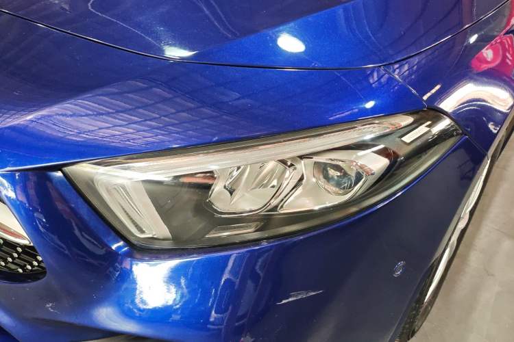 Used Mercedes-Benz A-Class 2021 A 200 L Sport Sedan Dynamic Model Left Front Headlight