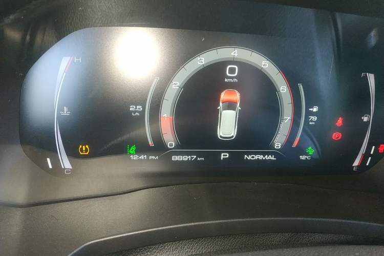 Used Haval F7 2019 2.0T Four-Wheel Drive iJoy China V Standard Instrument Cluster