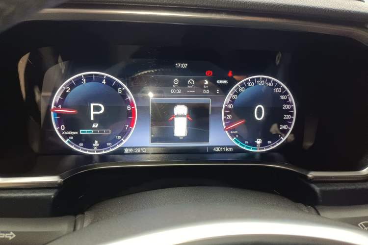 Used BAIC Off-Road BJ40 2023 2.0T Automatic Four-Wheel Drive Urban Hunter Edition Chivalrous Type Instrument Cluster