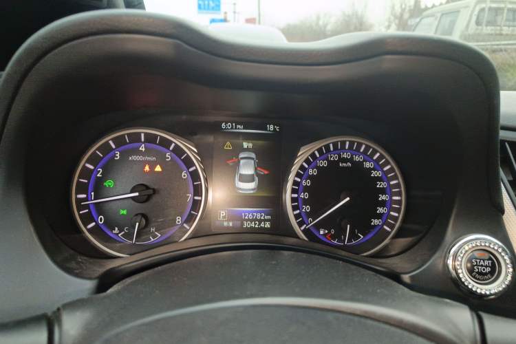 Used Infiniti Q50L 2015 2.0T Enjoyment Edition Instrument Cluster