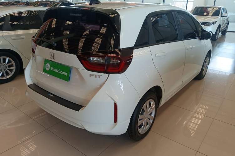 Used Honda Fit 2021 1.5L CVT Trend Edition Rear Right 45 Deg