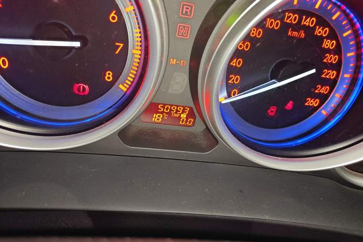 Used Mazda 6 2012 Coupe 2.0L Automatic Luxury Edition Odometer Close Up