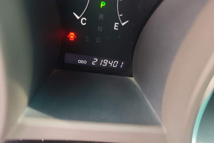 Used Toyota Highlander 2009 3.5L 4x4 7-Seater Elite Edition Odometer Close Up