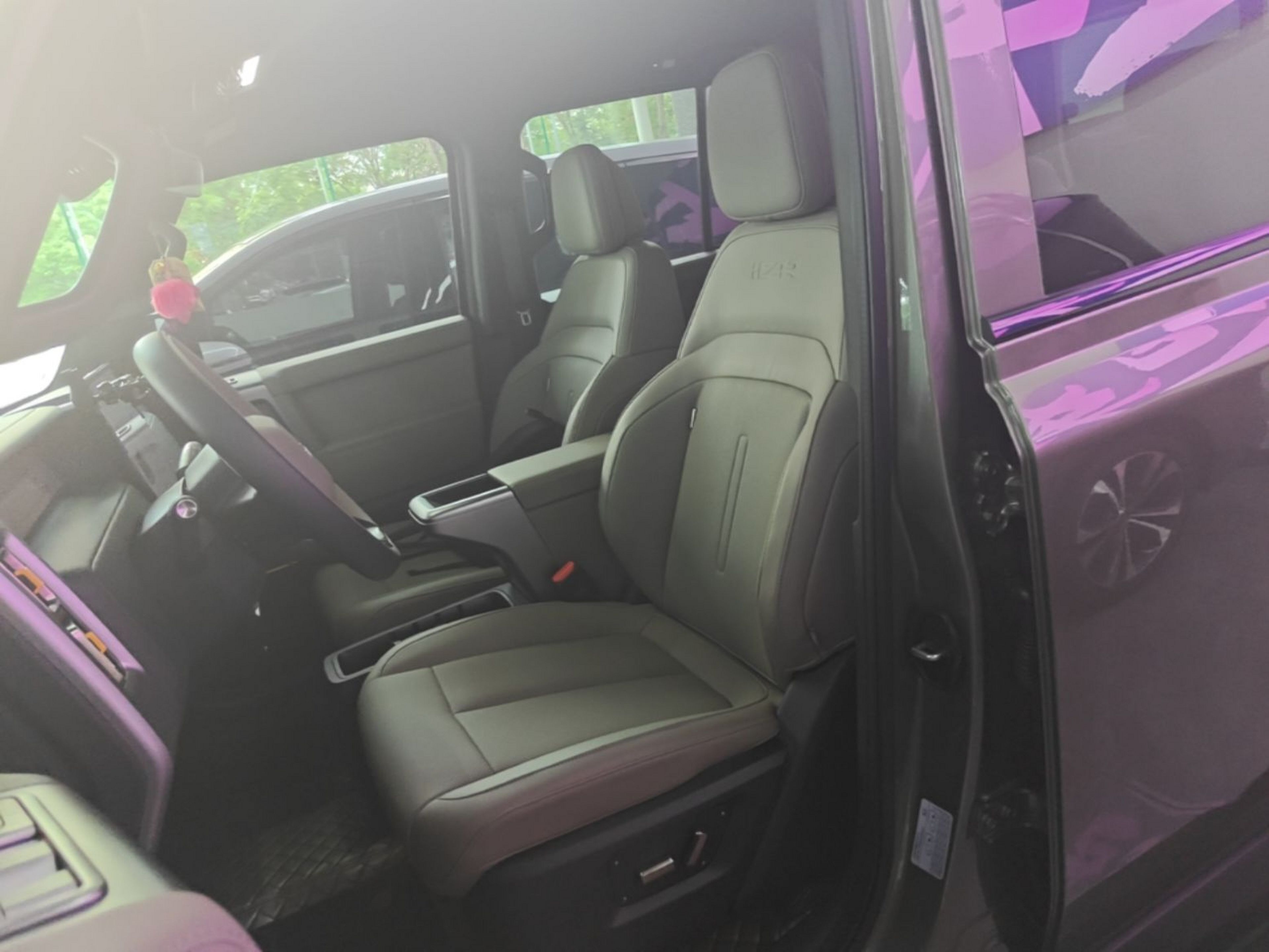 Avant de la voiture