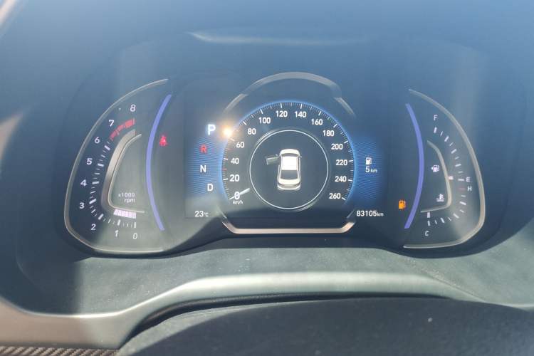 Used Hyundai Elantra (6th Generation / Lingdong) 2020 1.4T Dual-Clutch Xuan Dong · Dynamic Version Instrument Cluster