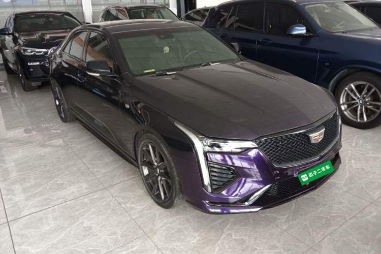 Used Cadillac CT4 2020 28T Elite Edition Front Right 45 Deg