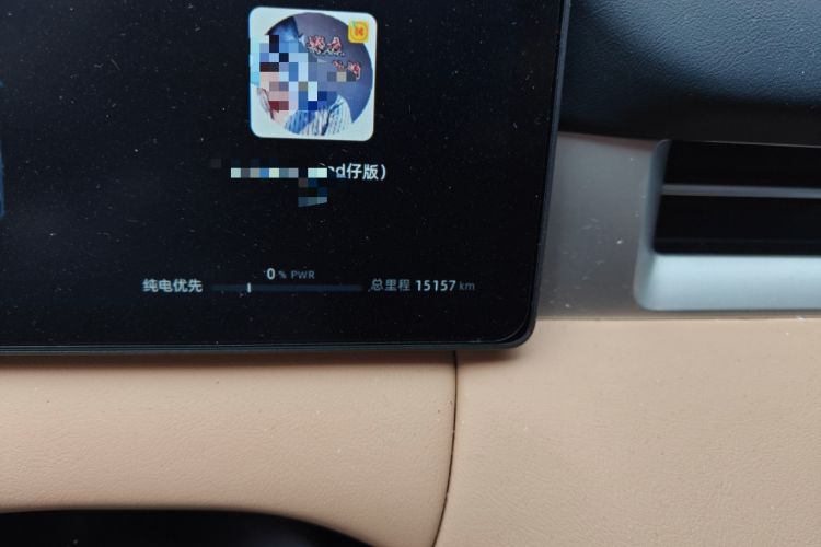 Used Landian E5 PLUS 2025 165 km Long-Range Version PLUS 7-Seater Odometer Close Up