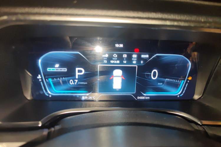 Used BAIC Off-Road BJ40 2021 2.0D Automatic Four-Wheel Drive Blade Hero Edition Adventurer Type Instrument Cluster