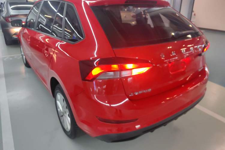 Used Skoda Rapid Spaceback 2020 1.5L Automatic Standard Edition Rear Left 45 Deg