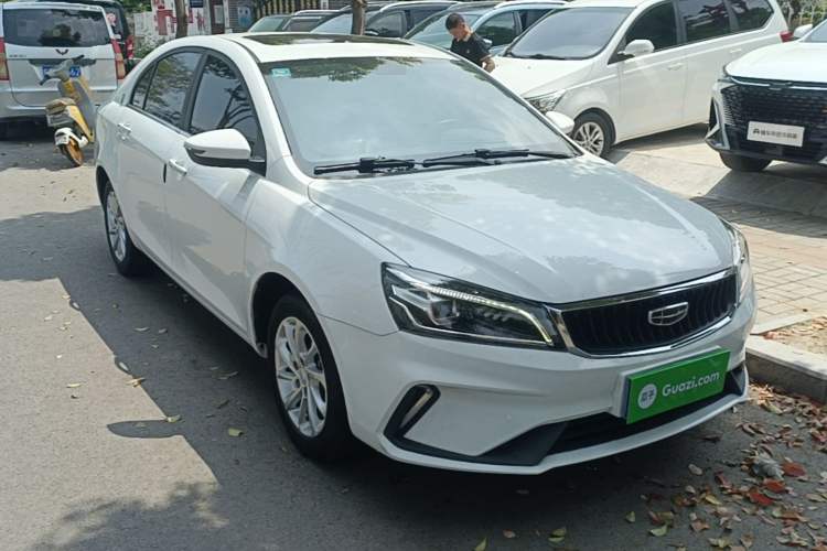 Used Geely Auto Emgrand 2021 UP 1.5L CVT Advanced Edition Front Right 45 Deg