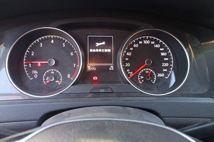 Used Volkswagen Golf 2019 1.6L Automatic Comfort Model China V Standard Instrument Cluster