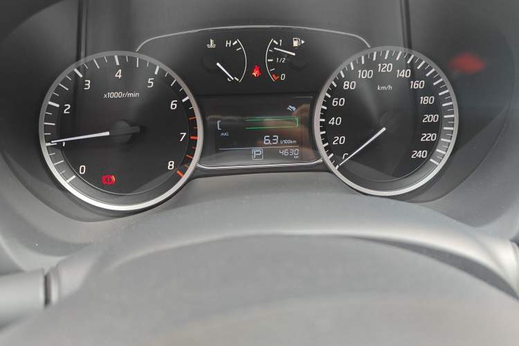 Used Nissan Sylphy 2024 Classic 1.6XL CVT Luxury Edition Odometer Close Up