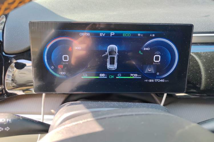 Used BYD Song Pro New Energy 2022 DM-i 110km Flagship Pro Model Instrument Cluster