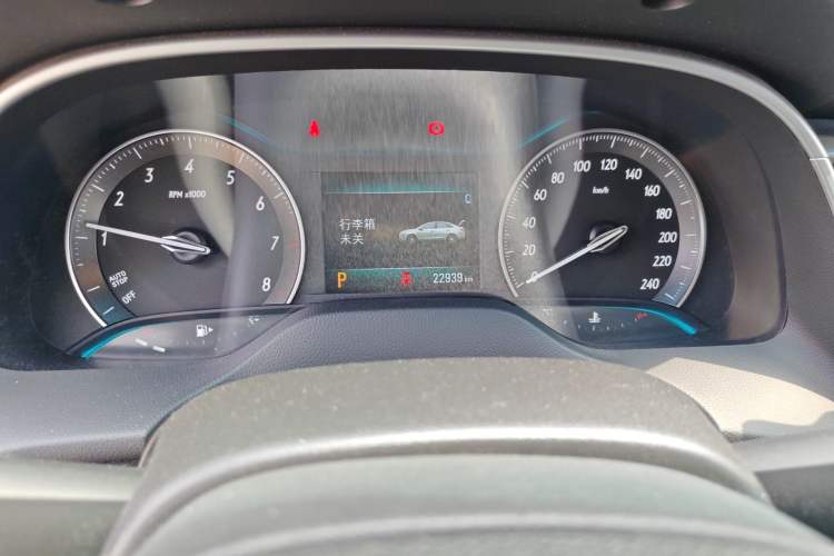 Used Buick GT 2021 Revised Version Flagship 1.5L Automatic Elite Edition Odometer Close Up