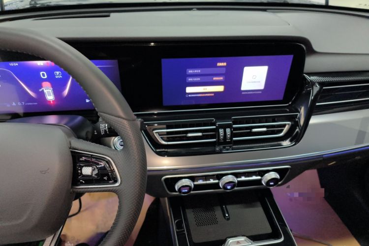 Used Hongqi HS5 2023 2.0T Qixiang Pro Edition Audio And AC Panel