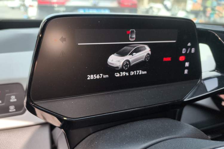 Used Volkswagen ID.3 2023 Upgraded Model Pure Intelligent Enjoyment Version Odometer Close Up