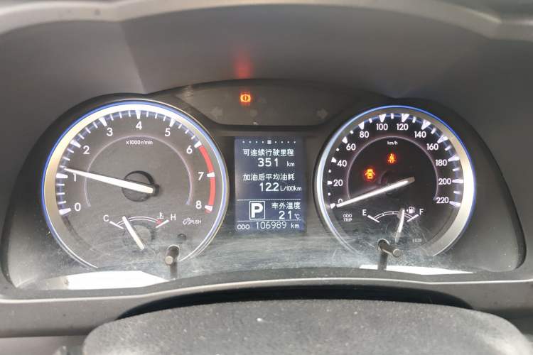 Used Toyota Highlander 2017 2.0T Four-Wheel Drive Luxury Edition 7 Seats Instrument Cluster