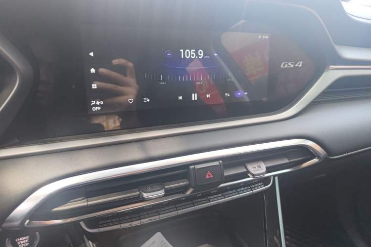 Used GAC Trumpchi GS4 2022 270T Automatic Smart Drive Navigation Edition (Upgraded Version) Audio And AC Panel