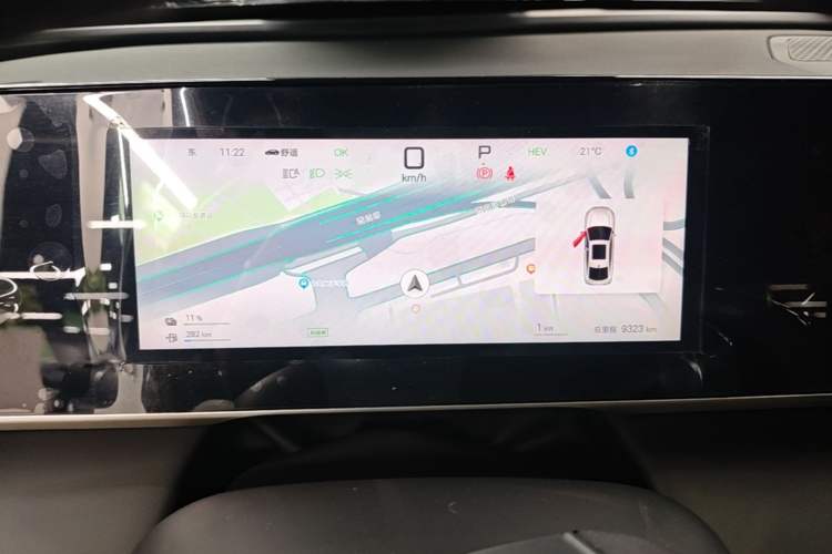 Used BYD Qin L 2025 DM-i Smart Drive 120KM Superior Model Instrument Cluster