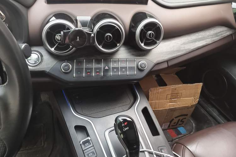 Used Wey VV7 2020 2.0T Flagship Edition Audio And AC Panel