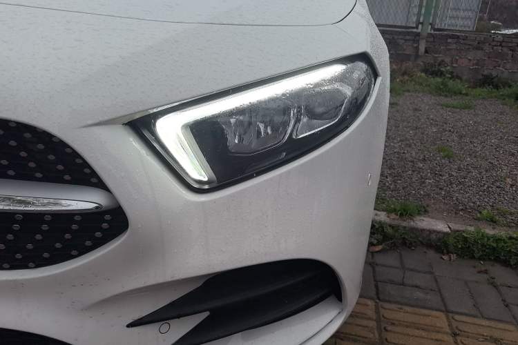 Used Mercedes-Benz A-Class 2022 Restyled A 200 L Sport Sedan Dynamic Version Left Front Headlight