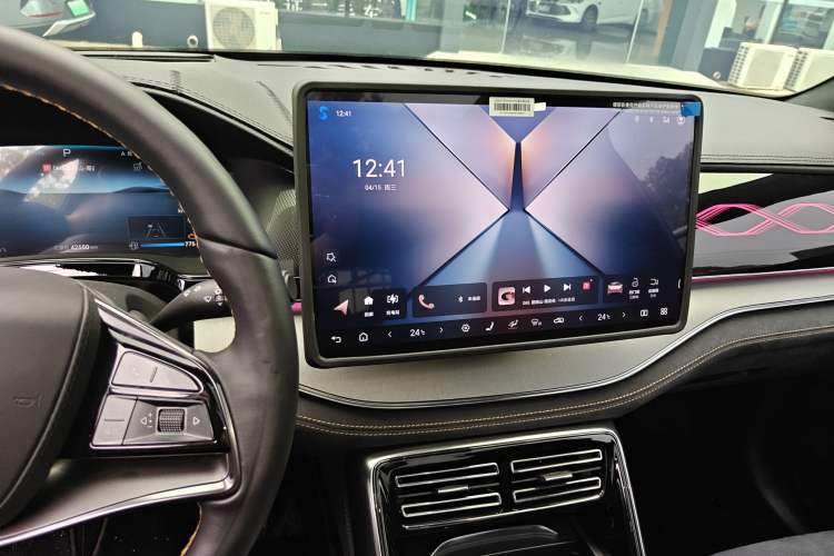 Used BYD Tang New Energy 2024 Facelift DM-p War God Edition Audio And AC Panel