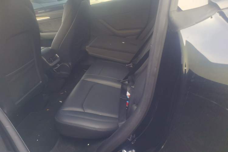 Used Tesla Model Y 2021 Long-Range All-Wheel-Drive Version 3D7 Left Rear Seat