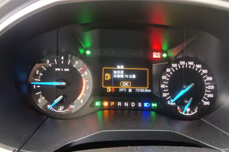 Used Ford Edge 2018 Facelifted EcoBoost 245 Two-Wheel-Drive Platinum Edition 5 Seats China V Emission Standard Instrument Cluster