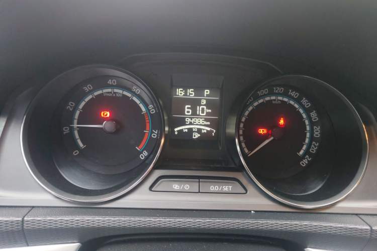 Used Skoda Kamiq 2020 GT 1.5L Automatic Flagship Model China VI Standard Odometer Close Up