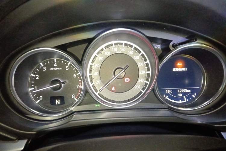 Used Mazda CX-5 2022 2.0L Automatic Two-Wheel Drive Comfort Version Instrument Cluster