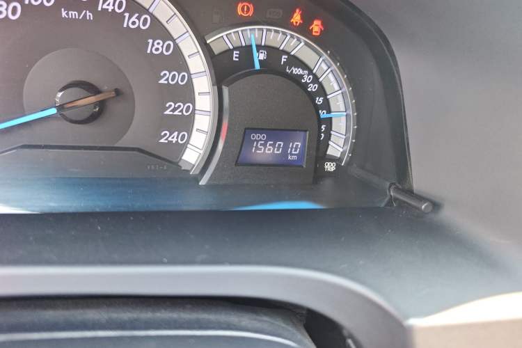 Used Toyota Camry 2015 Junrui 2.5S Activa Navigation Edition Odometer Close Up