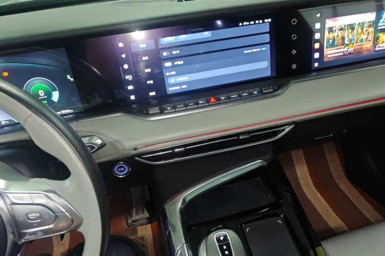 Used VOYAH FREE 2022 DNA Pure Electric Model Audio And AC Panel