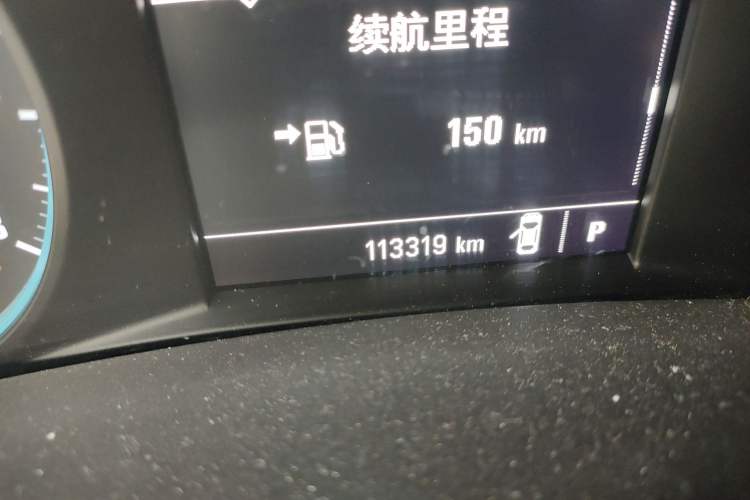 Used Chevrolet Equinox 2018 535T Automatic Chijie Edition Odometer Close Up