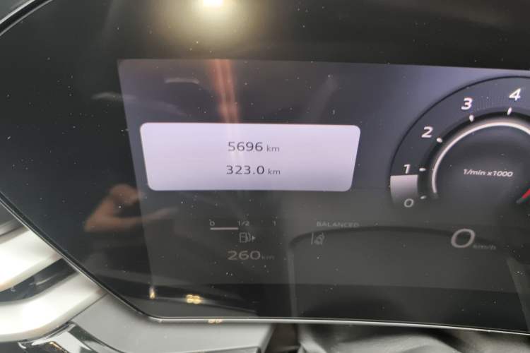 Used Audi A5L Sportback 2026 TFSI 150kW Luxury Edition Odometer Close Up